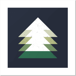 Fir Tree Mountains Posters and Art